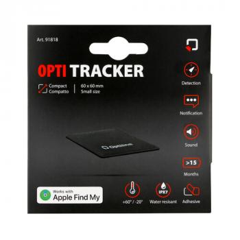 Lampa Opti Tracker Flex, Ortungsgerät für Apple, ultradünnes und faltbares Ortungspad